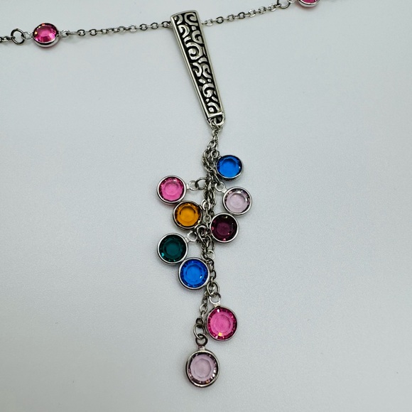 Brighton Elora Rainbow Gems Necklace. - Picture 3 of 4